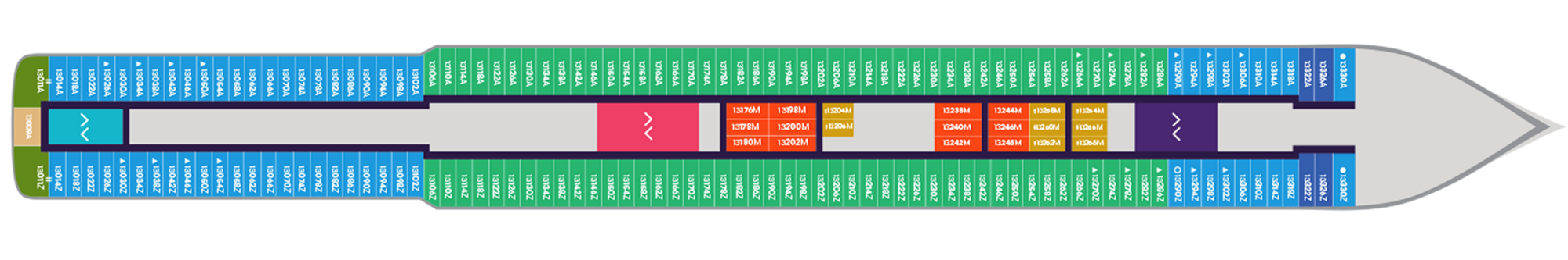 Deck 13 plan